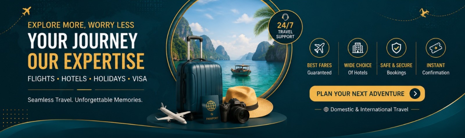 Airline offer banner