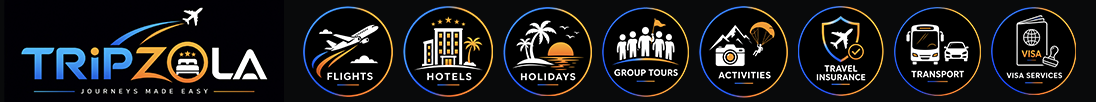 Promotional travel banner