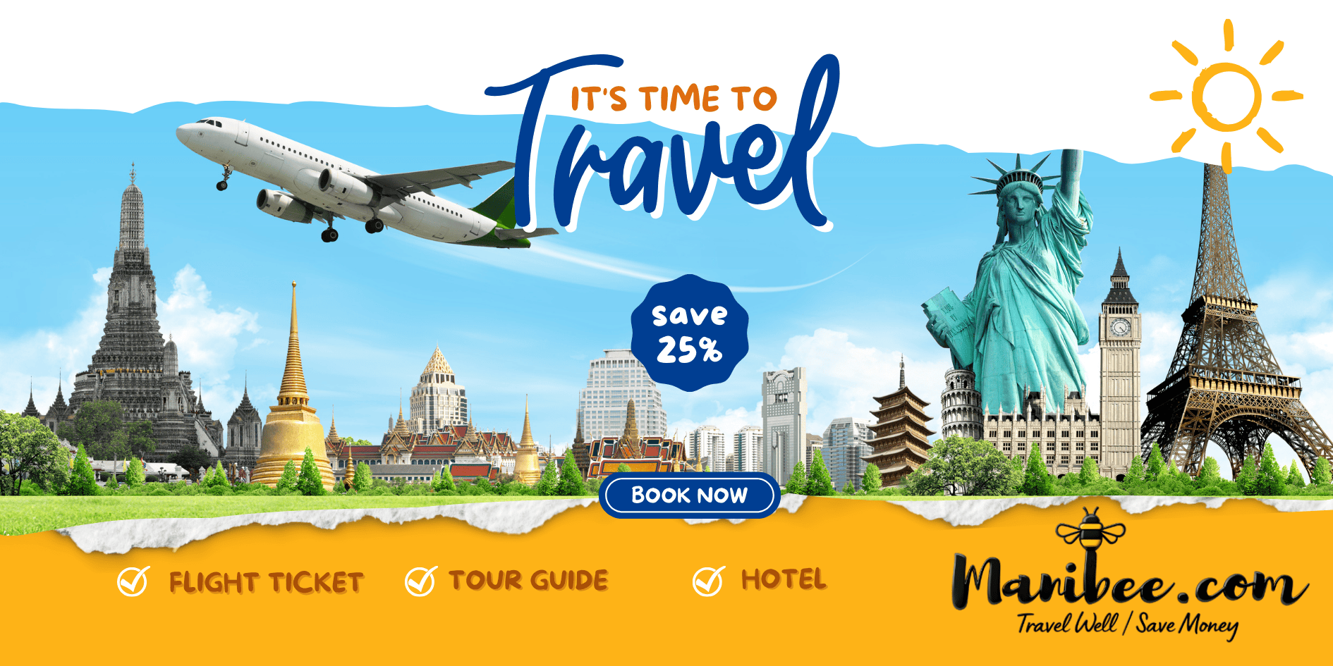 Airline offer banner