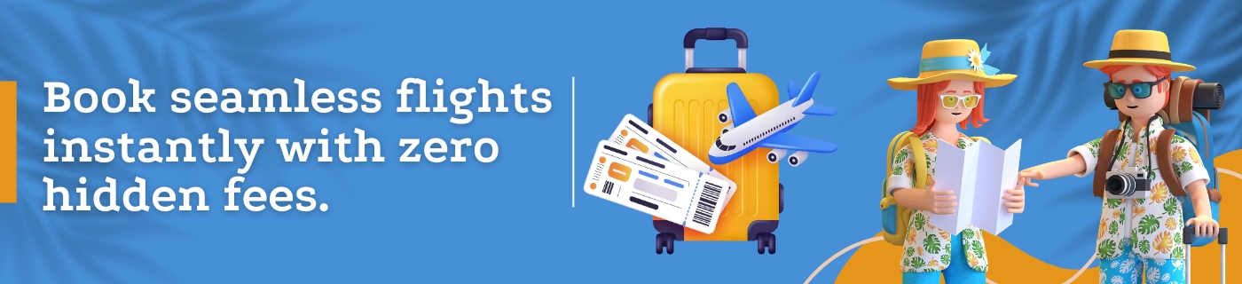 Airline offer banner