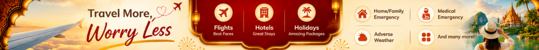 Promotional travel banner