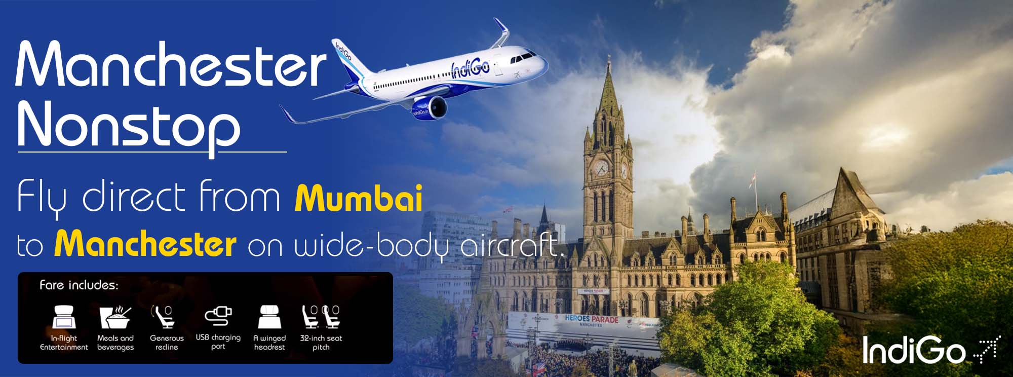 Airline offer banner