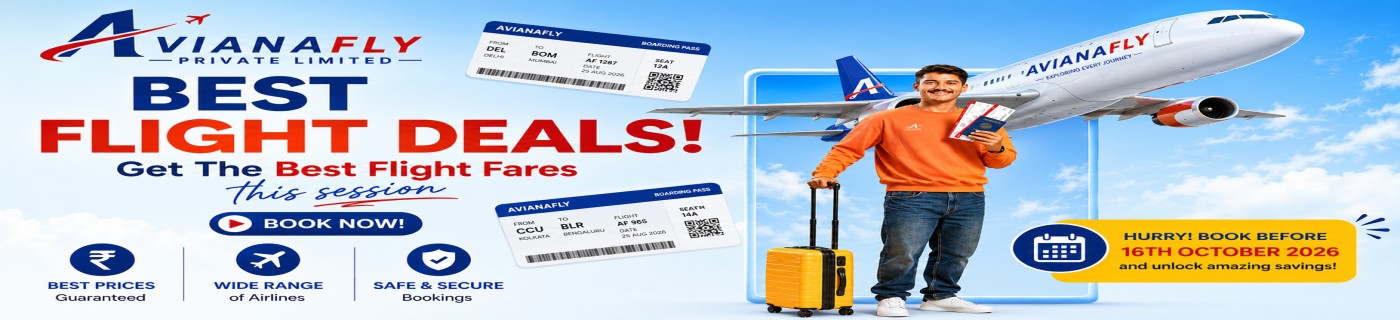 Airline offer banner