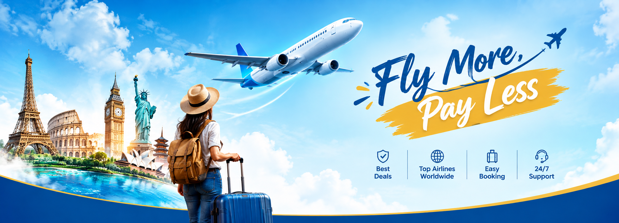 Airline offer banner