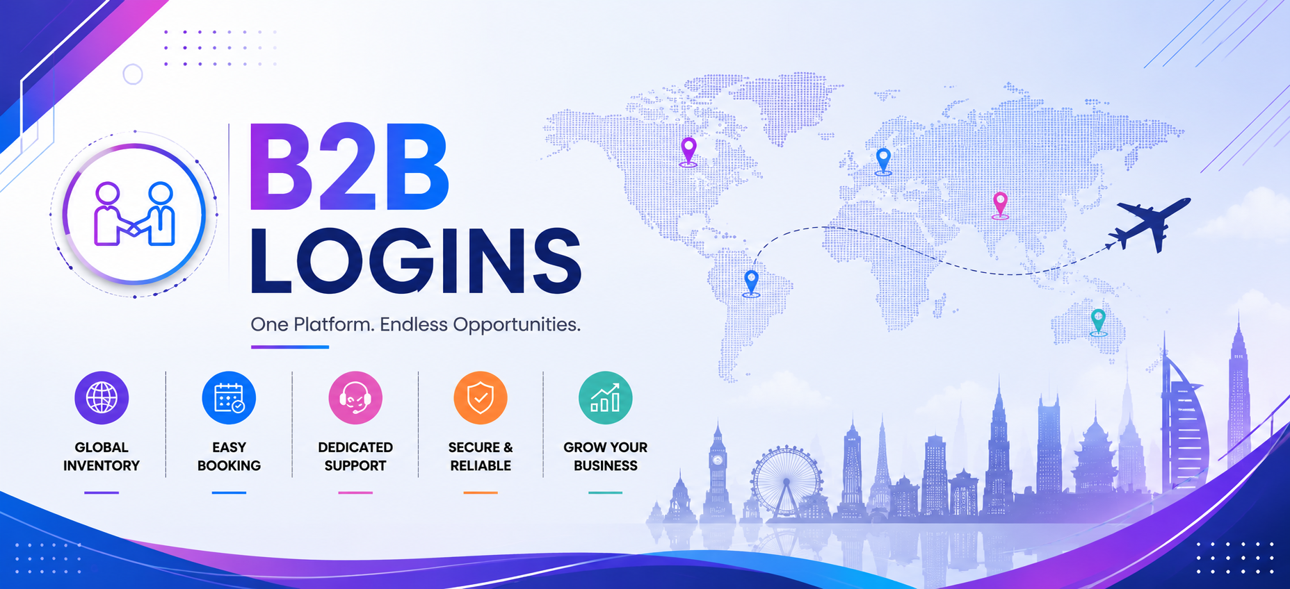 Partner login banner