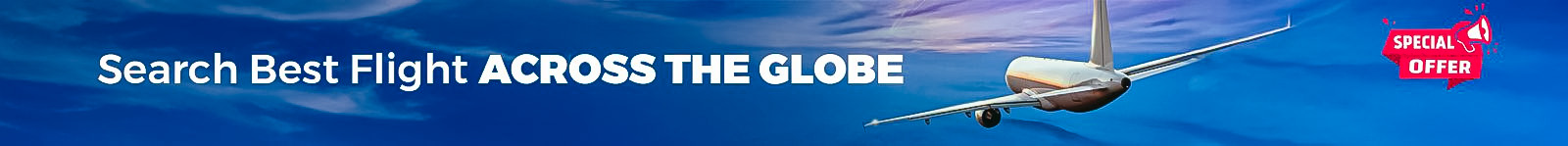 Promotional travel banner