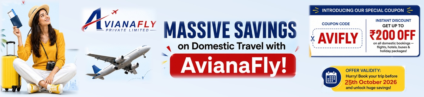 Airline offer banner