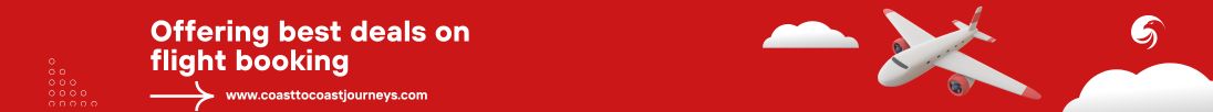 Promotional travel banner