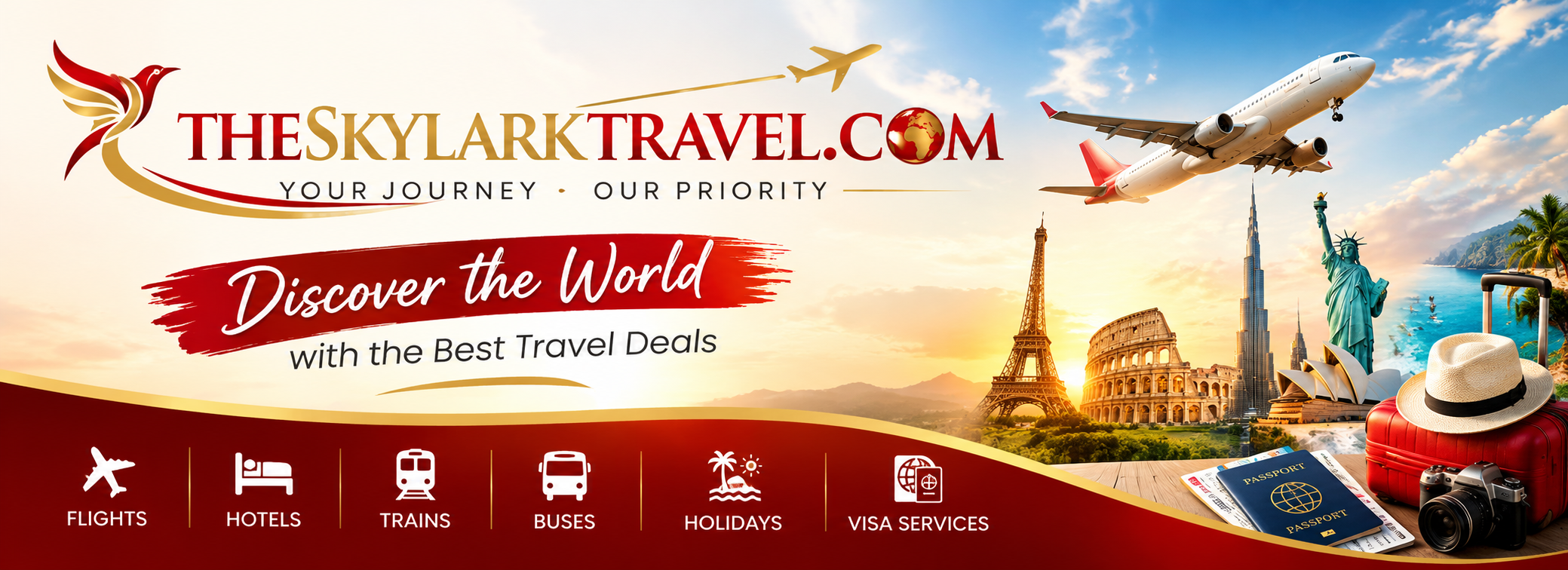 Airline offer banner