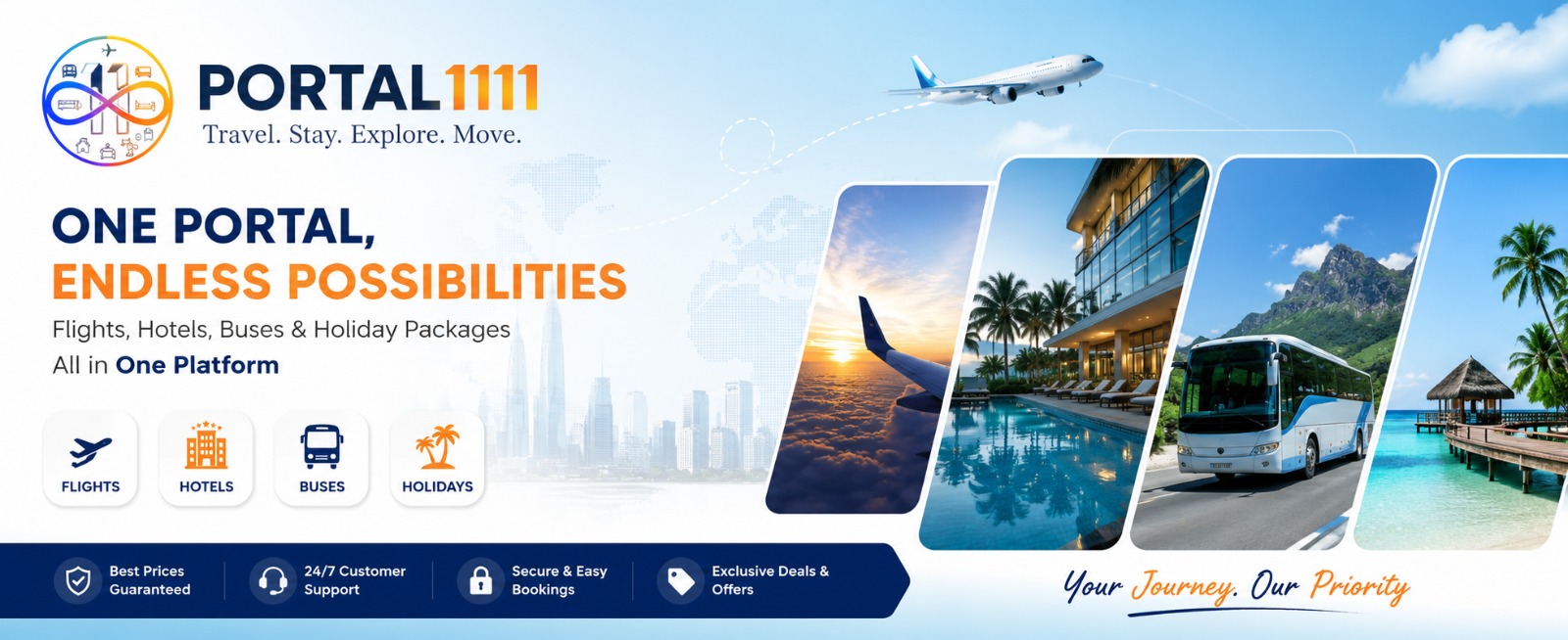Airline offer banner