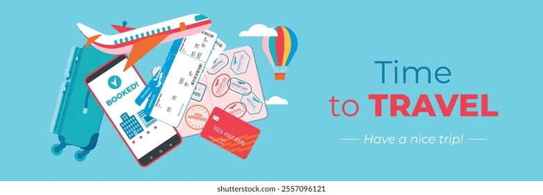 Promotional travel banner