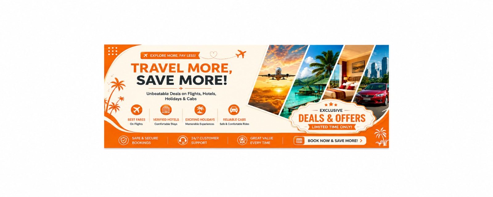 Airline offer banner