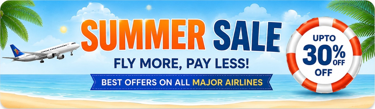 Promotional travel banner