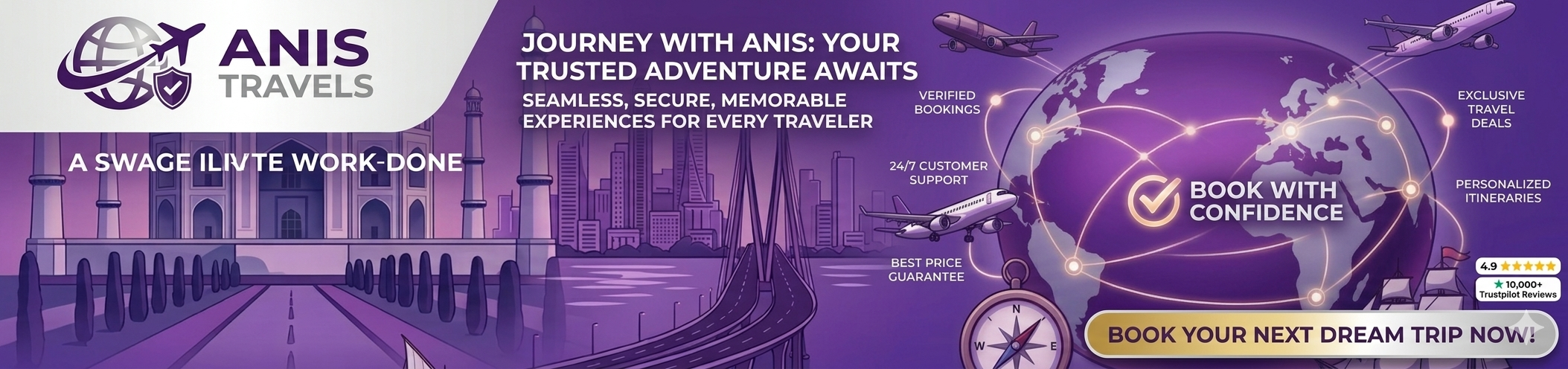 Airline offer banner