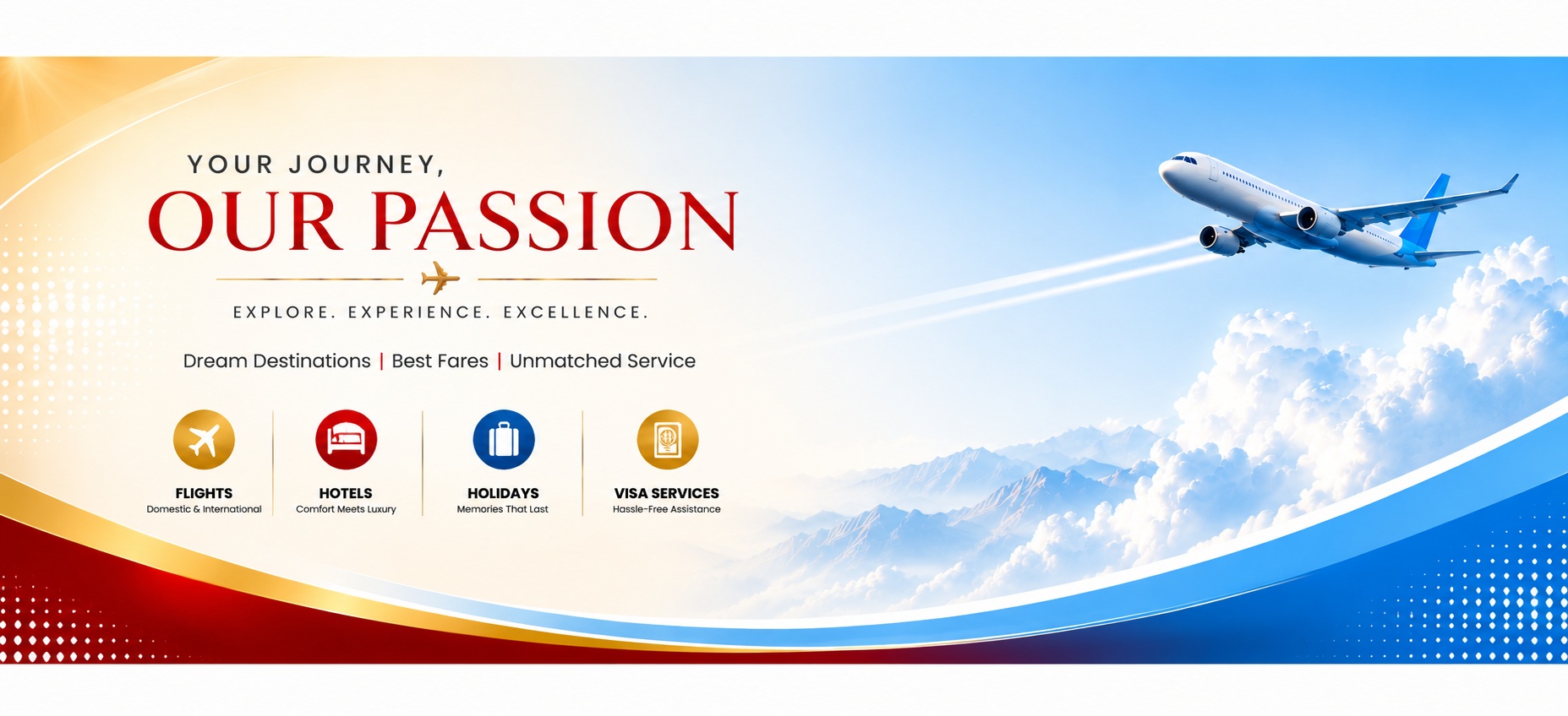 Airline offer banner