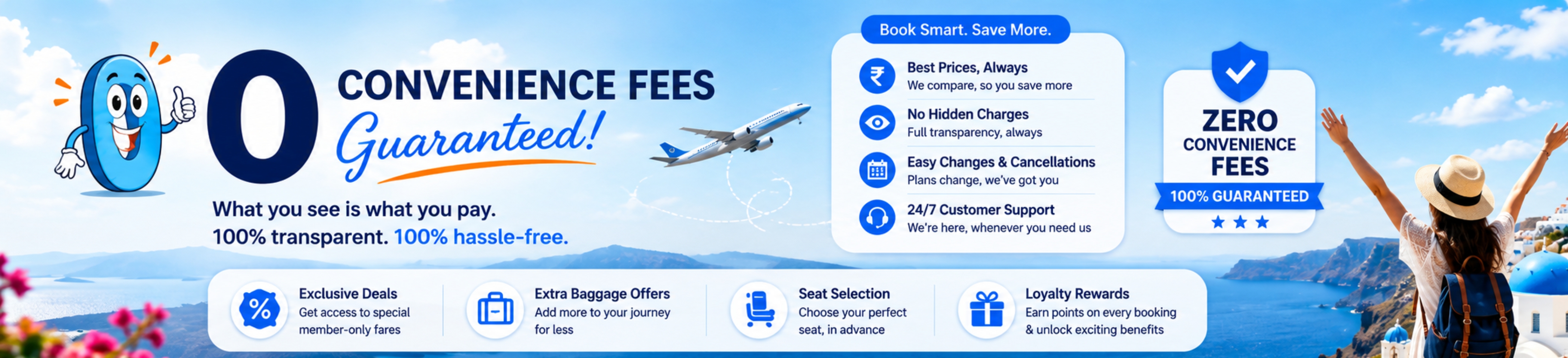 Airline offer banner