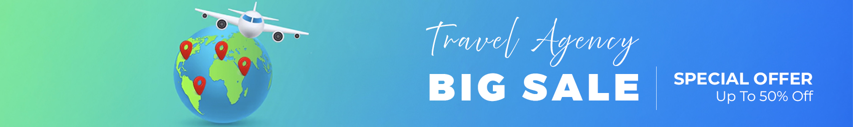 Promotional travel banner