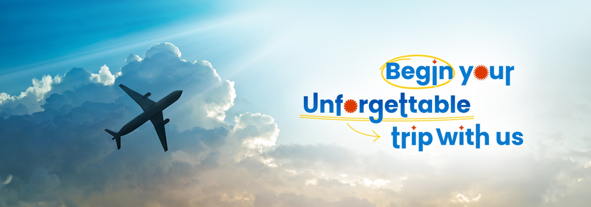 Airline offer banner