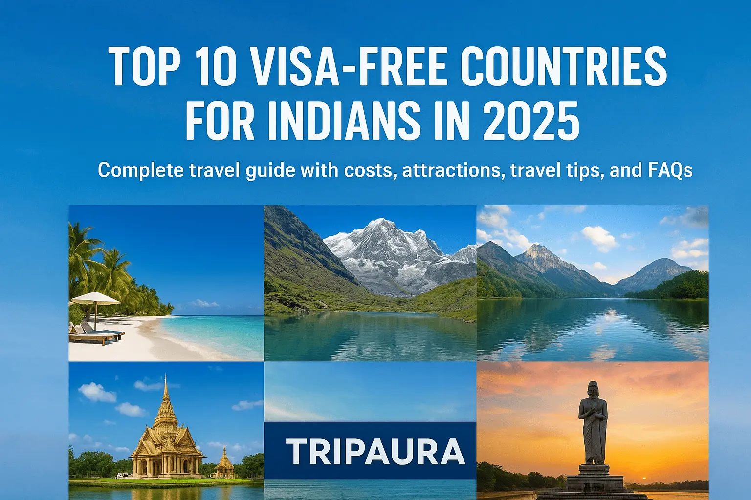 Top 10 Visa-Free Countries for Indians