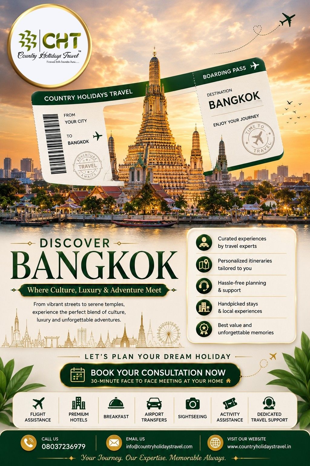 Discover Bangkok: Where Culture, Luxury & Adventure Meet
