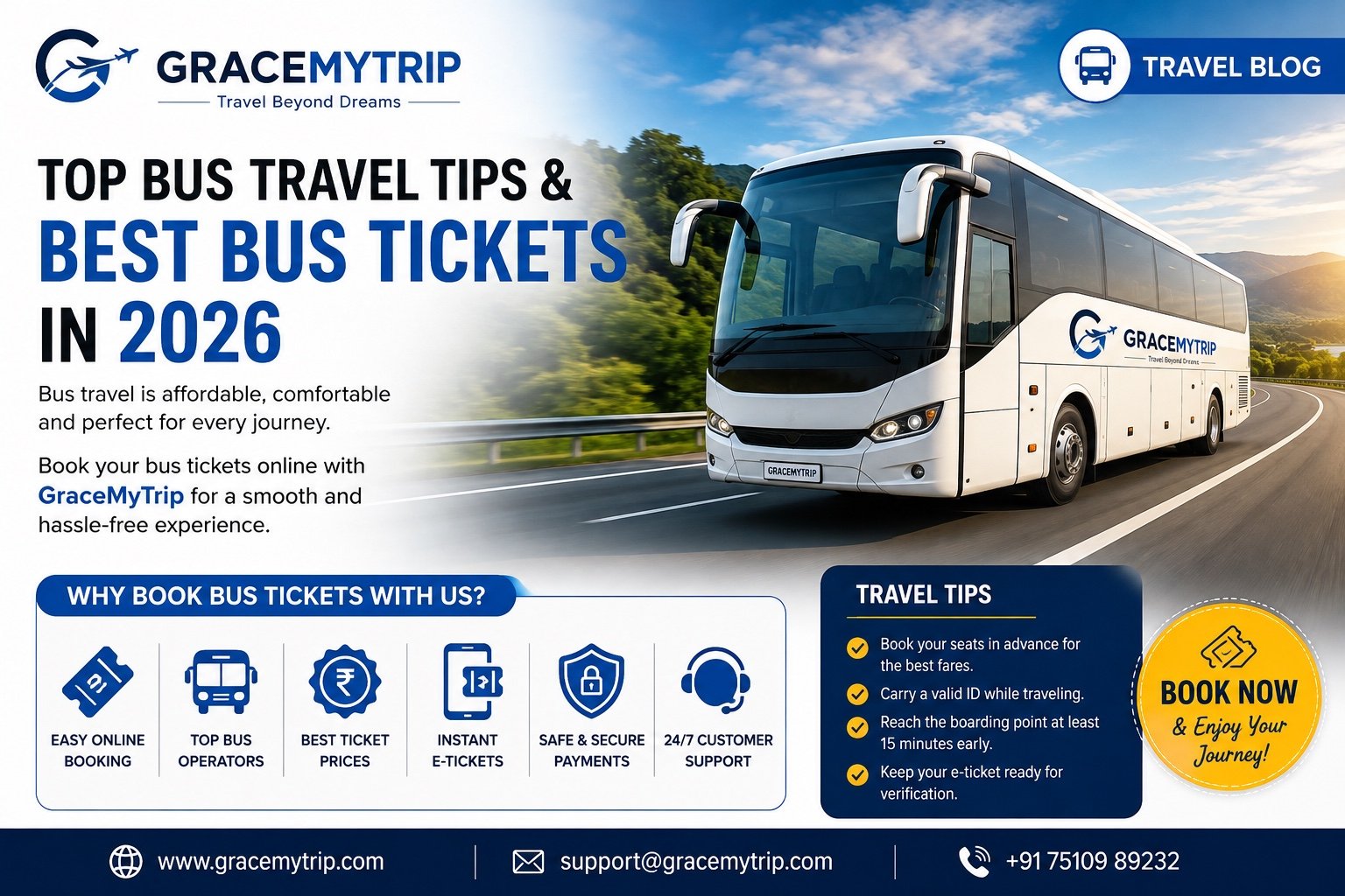 Top Bus Travel Tips & Best Bus Tickets in 2026
