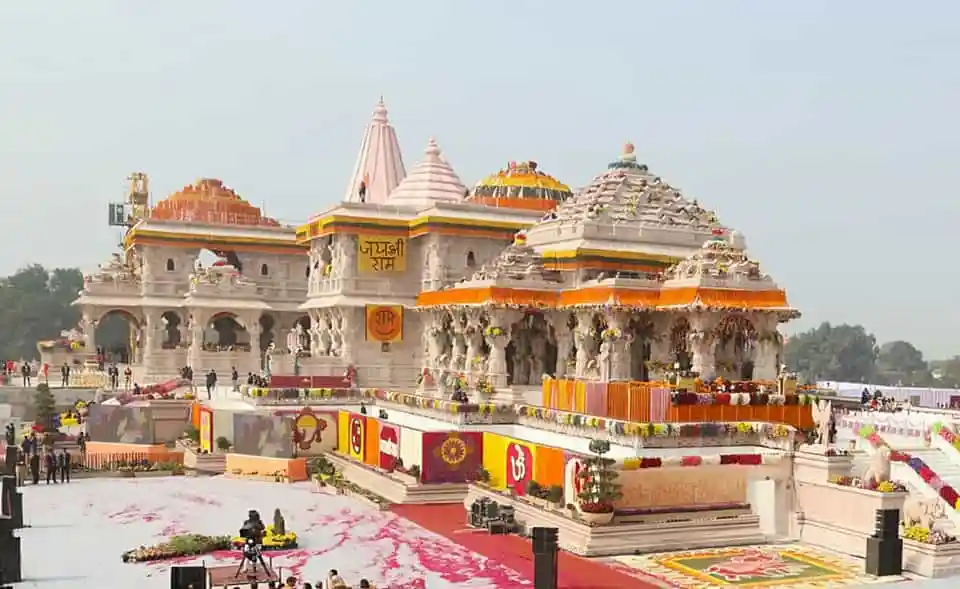 Ayodhya Ram Temple Sees Massive Pilgrim Rush Amid Maha Kumbh