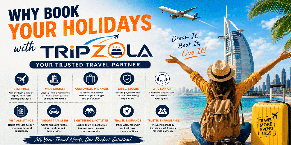 Why Book Your Holidays with TripZola?