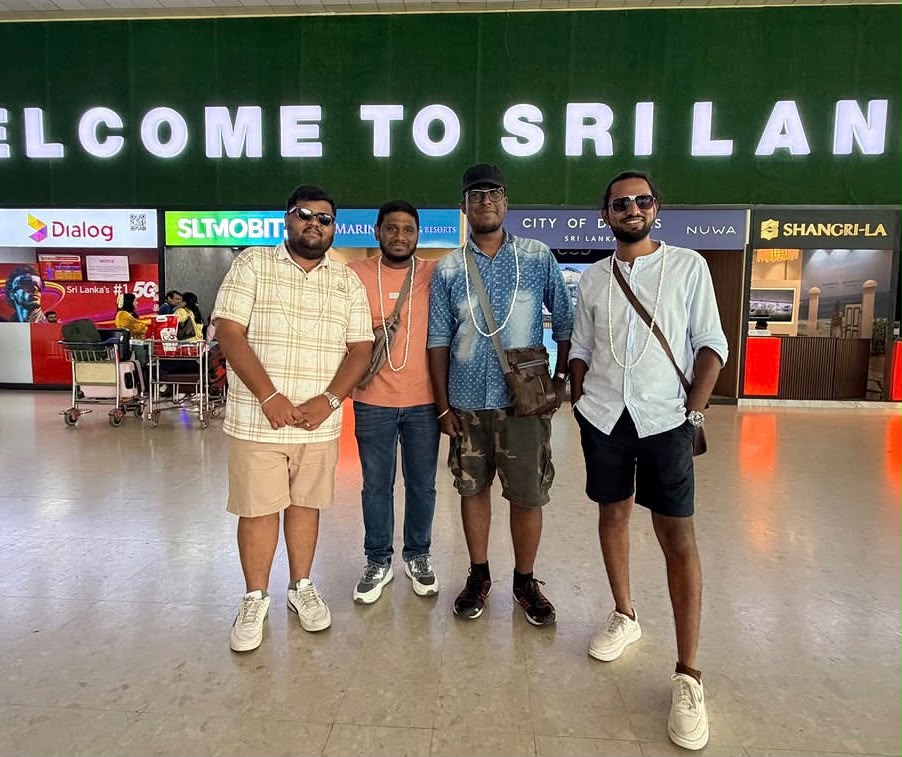 Mr.Mani's Boys Trip To Sri Lanka