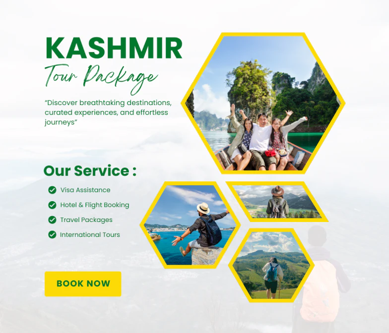 Unveil the Paradise of India – Kashmir Tour Packages (4 to 7 Days)