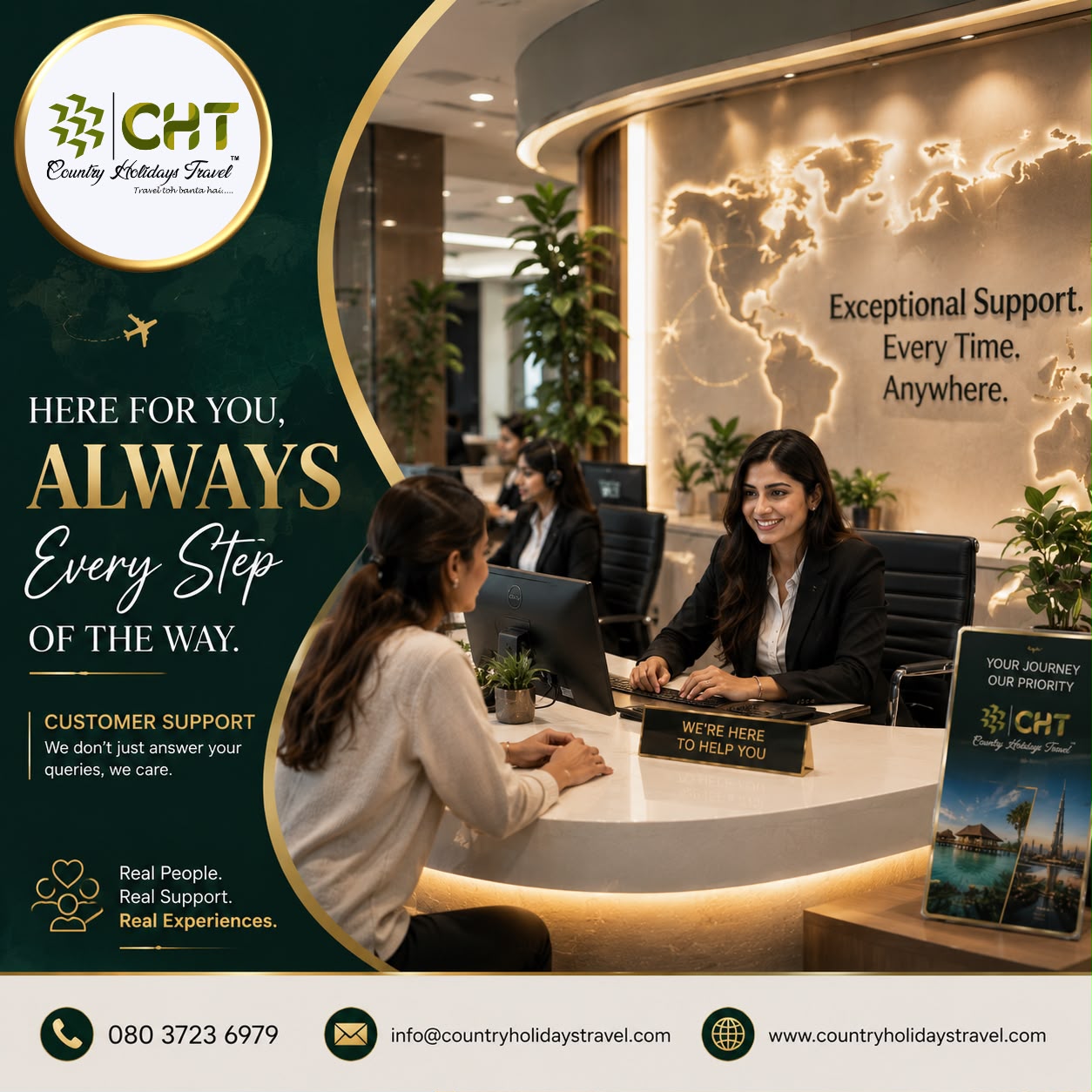 Exceptional Support, Every Step of the Way: Redefining Luxury Travel with Country Holidays Travel