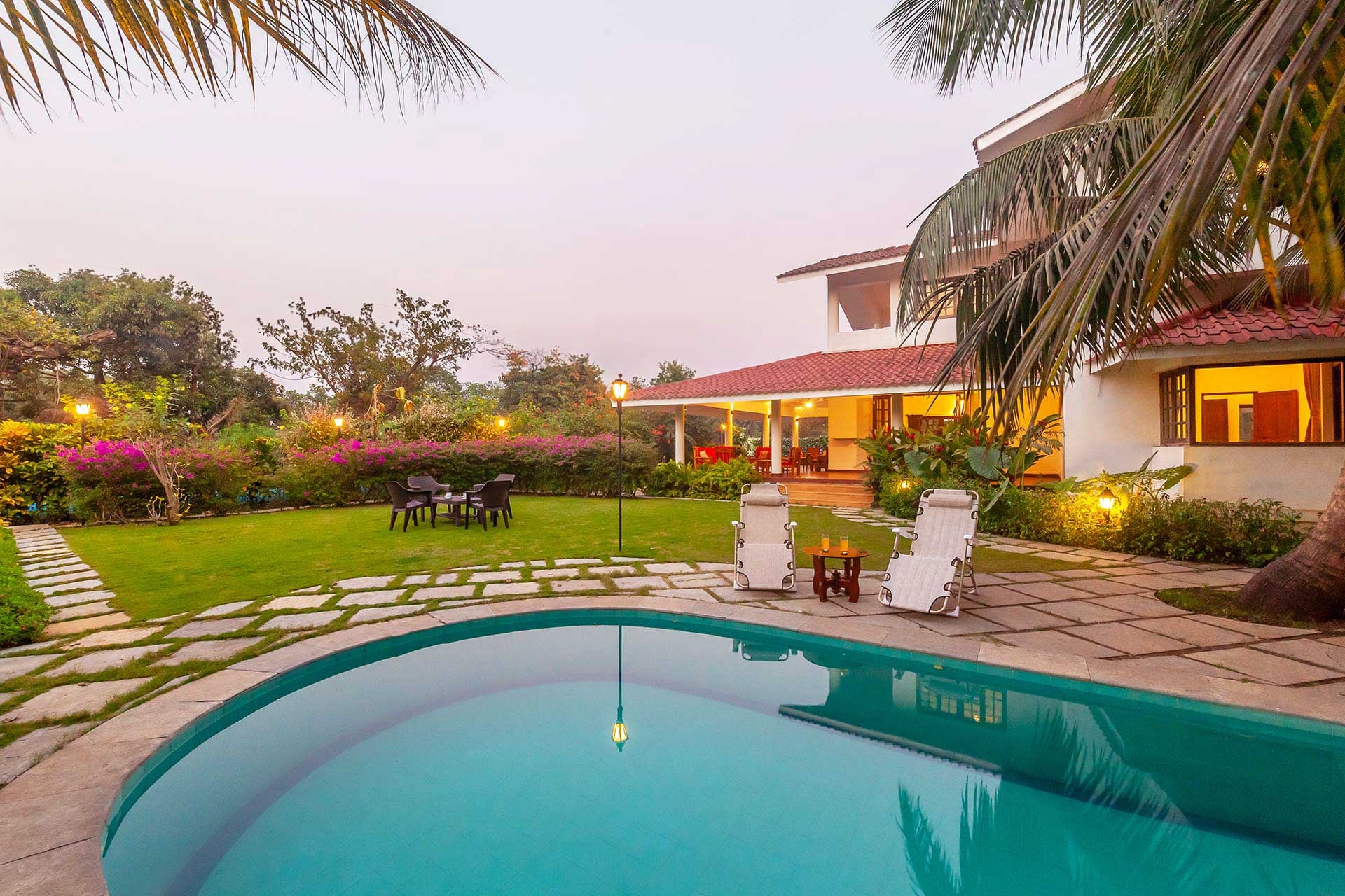 Boho Banyan – 3 BHK Villa with Private Pool, Alibaug