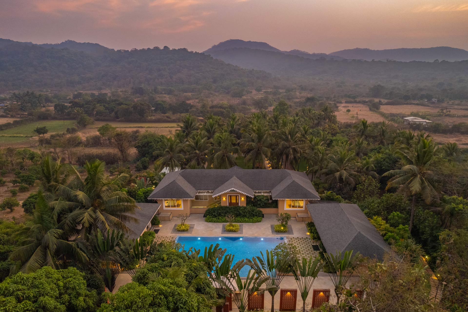 Floret at Amara Villa – 3 BHK Villa with Pool Access, Alibaug