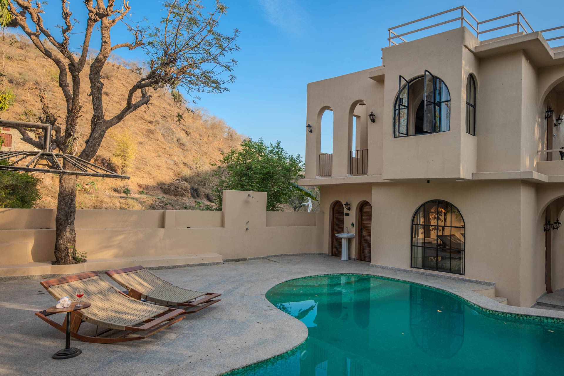 Vanya Veda Udaipur | 4 BHK Private Cottage Villa with Pool for Up to 10 Guests