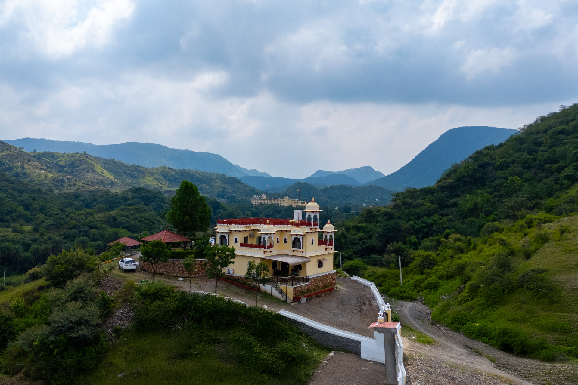 Samar Fateh Garh Udaipur | 3 BHK Private Pool Villa with River View for Up to 9 Guests
