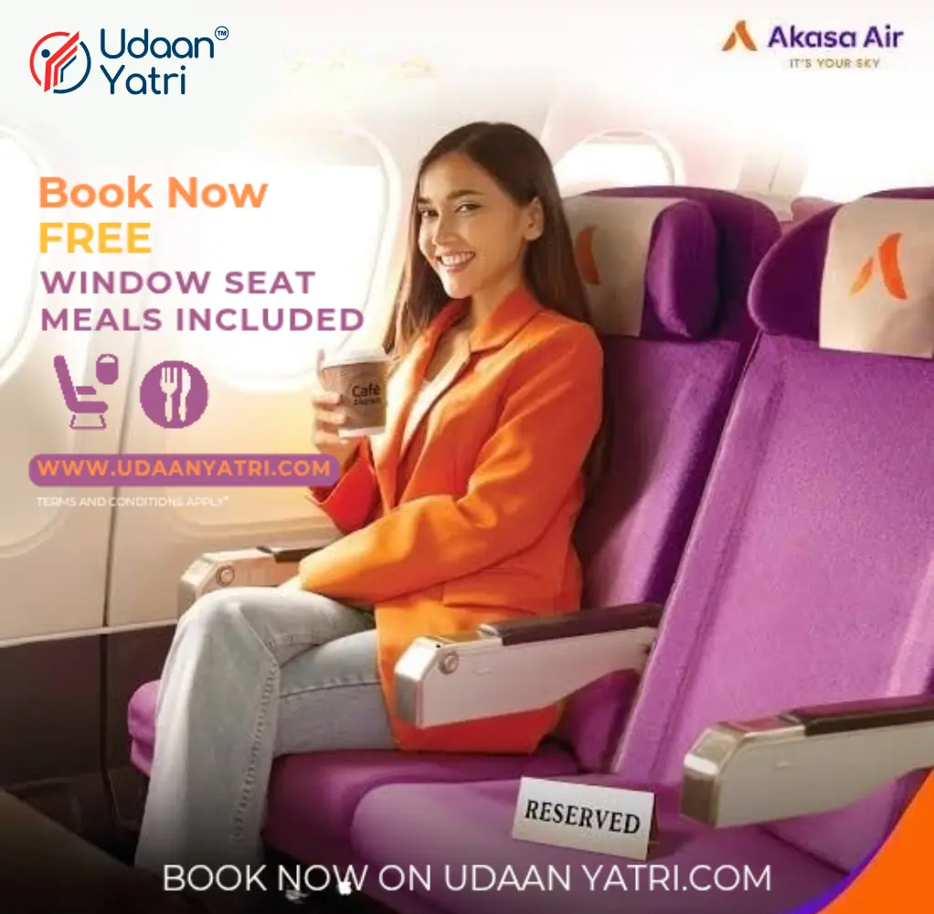 Enjoy Complimentary on Akasa Air