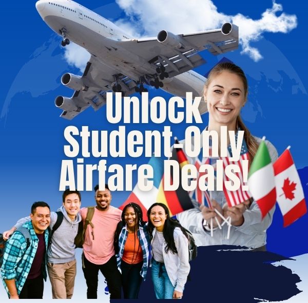 Student Flight Deals & Offers | Special Discounts & Low Fares