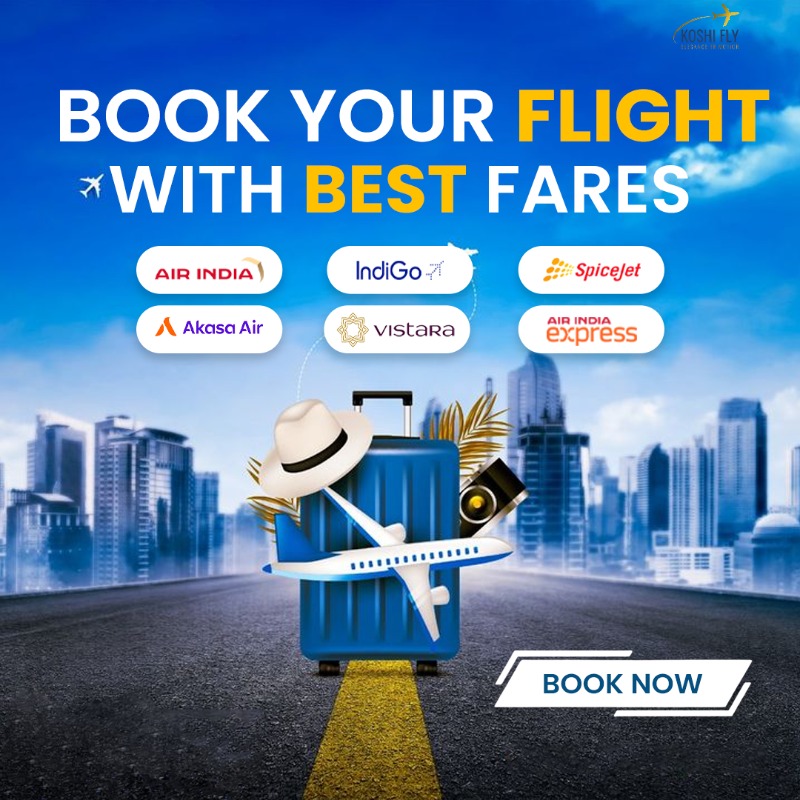 Book your flight with best fares