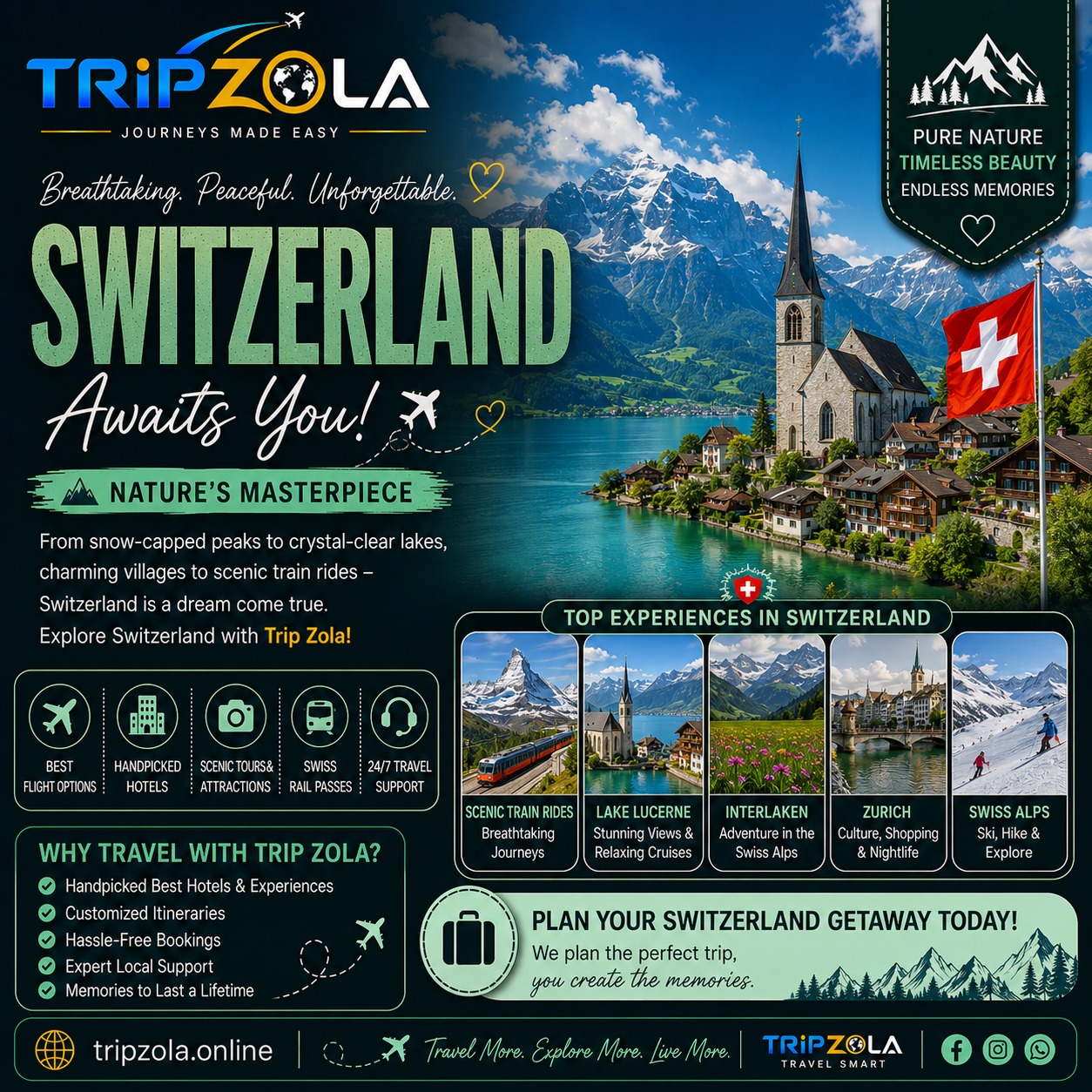 Switzerland with Trip Zola