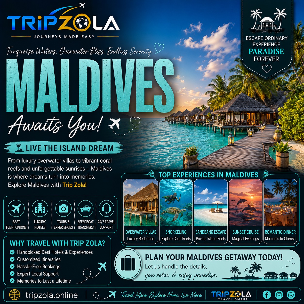Maldives with Trip Zola
