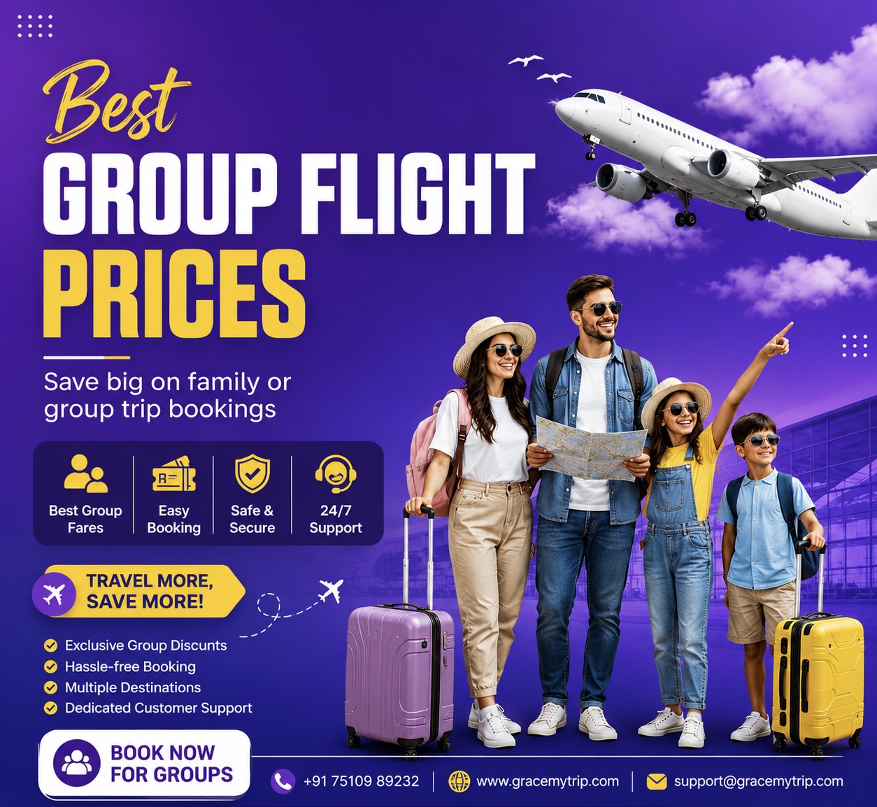 🎉 Special Group Flight Deals Are Here!
