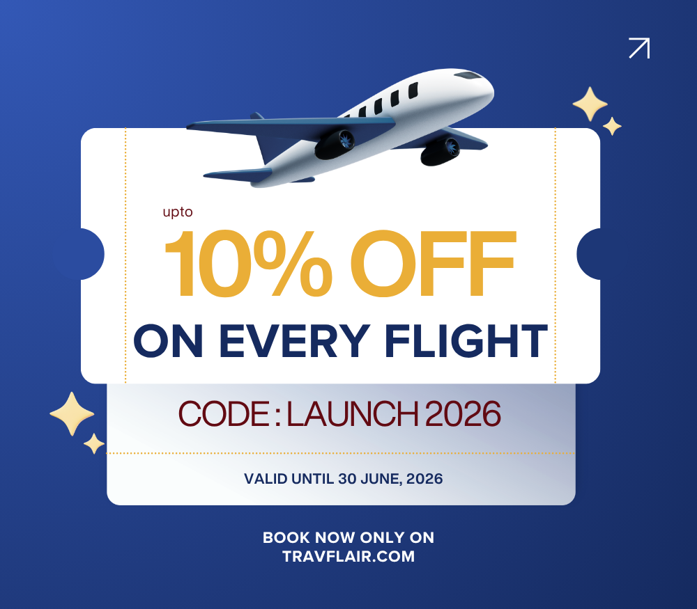 Flight Booking Offer Up to 10% OFF