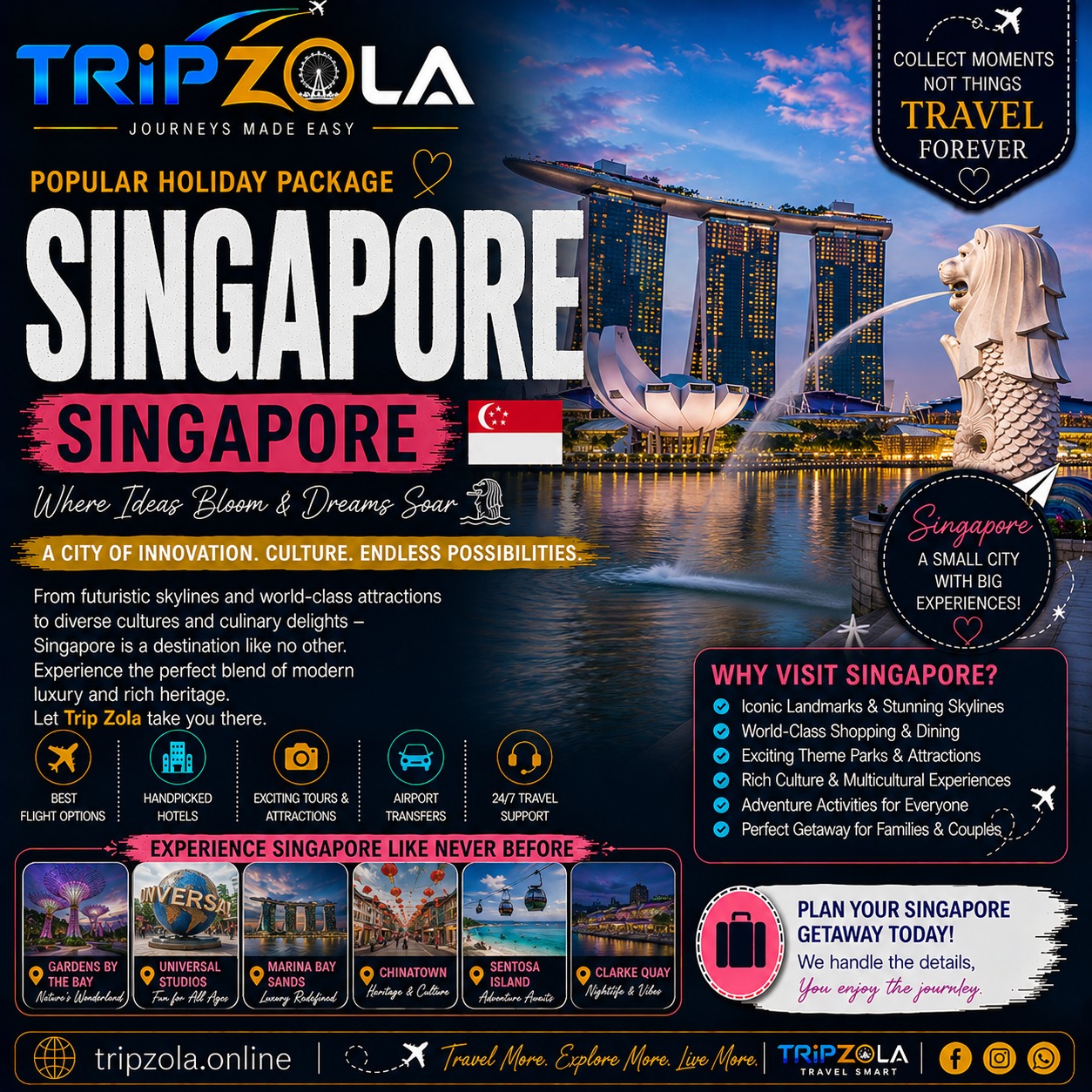 Singapore with Trip Zola