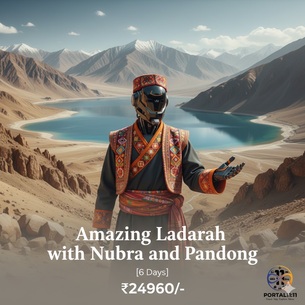 Amazing Ladakh with nubra and pangong