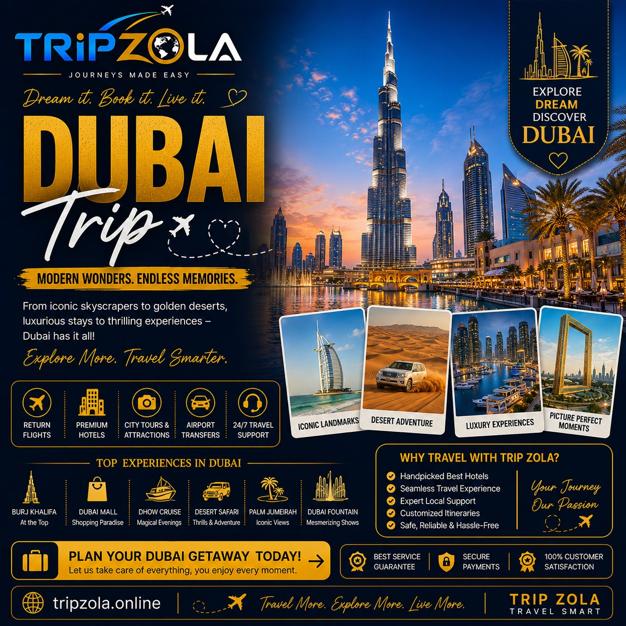 Dubai with Trip Zola