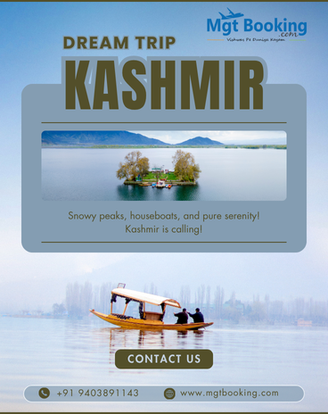 Discover Paradise – Kashmir 5 Nights / 6 Days Tour