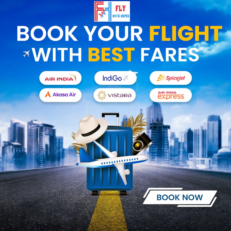 ✈️ Book Flights at the Lowest Fares – Air India, IndiGo, Vistara & More!
