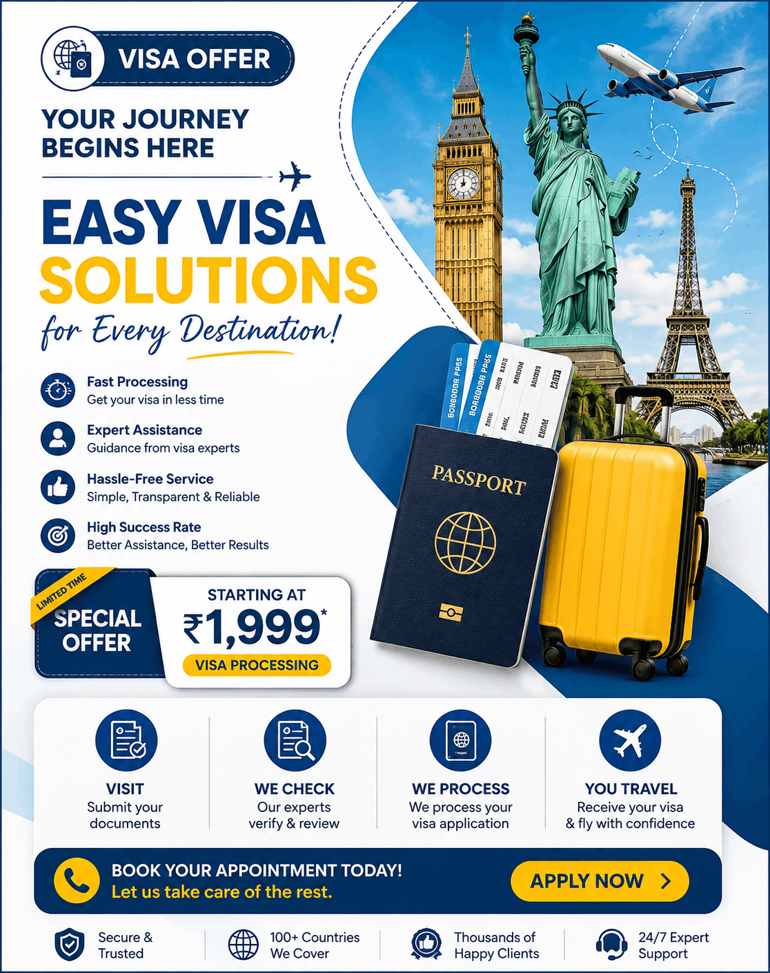 Easy Visa Solutions – Your Journey Begins Here