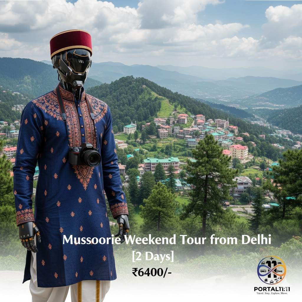 Mussoorie Weekend Tour from Delhi