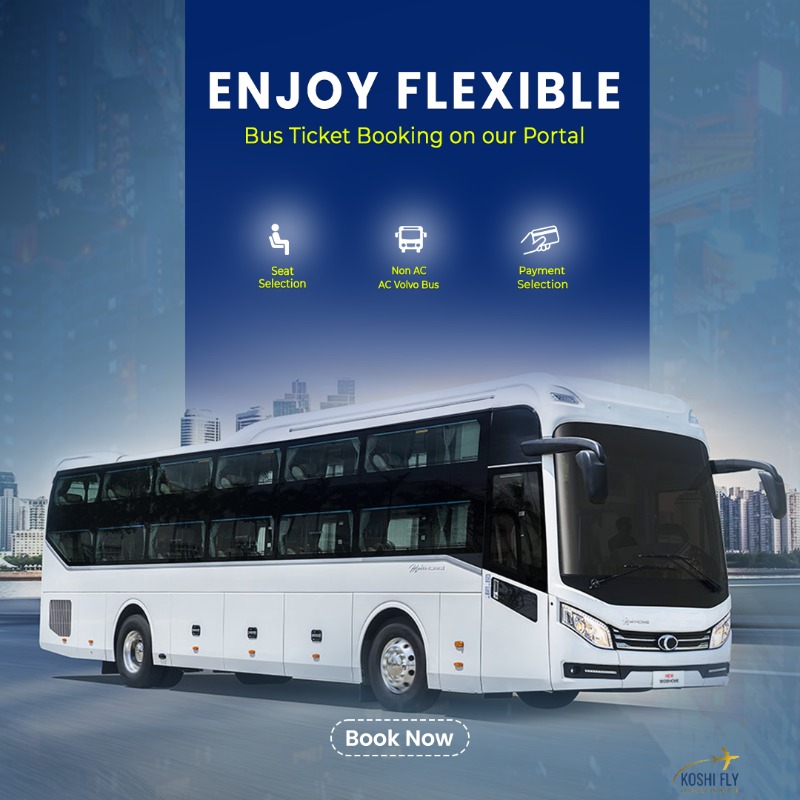 Enjoy Flexible Bus Ticket Booking