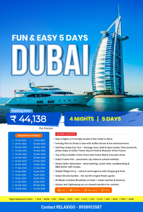 Dubai Fun & Enjoy Tour